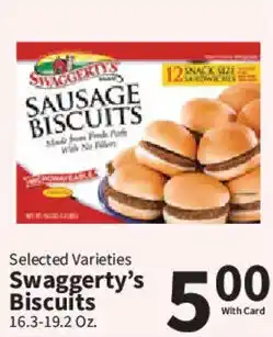 Food City Swaggerty's Sausage Biscuits offer
