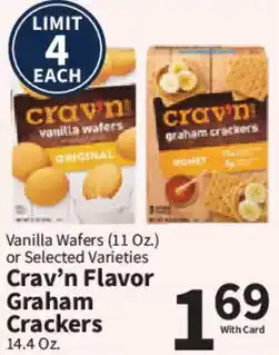Food City Crav'n Flavor Graham Crackers offer