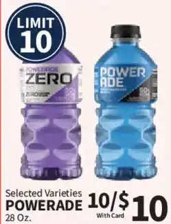 Food City Powerade offer