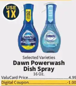 Food City Dawn Powerwash Dish Spray offer