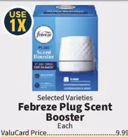 Food City Febreze Plug Scent Booster offer