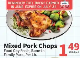 Food City Food City Fresh Mixed Pork Chops offer