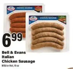 Big Y Bell & Evans Italian Chicken Sausage offer