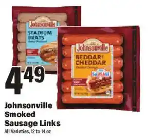 Big Y Johnsonville Smoked Sausage Links offer