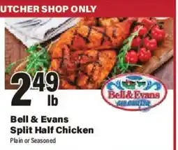 Big Y Bell & Evans Split Half Chicken offer