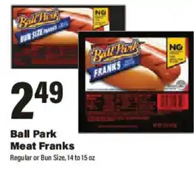 Big Y Ball Park Meat Franks offer
