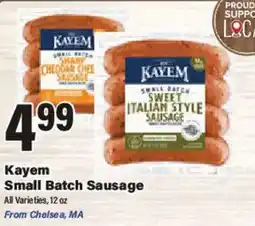 Big Y Kayem Small Batch Sausage offer