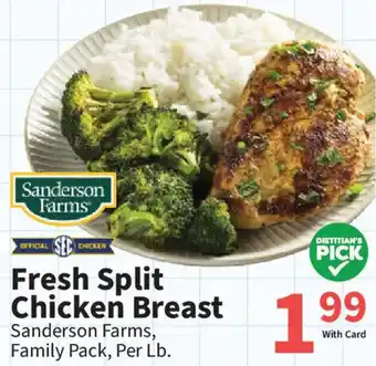 Food City Sanderson Farms Fresh Split Chicken Breast offer