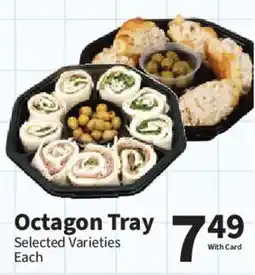 Food City Octagon Tray offer