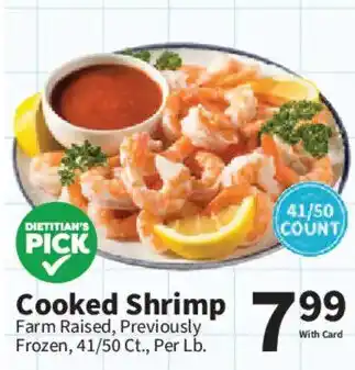 Food City Cooked Shrimp offer