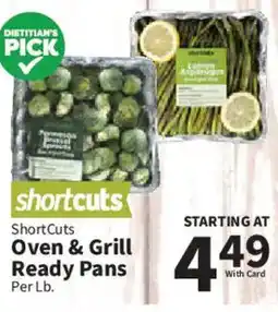Food City Shortcuts Oven & Grill Ready Pans offer