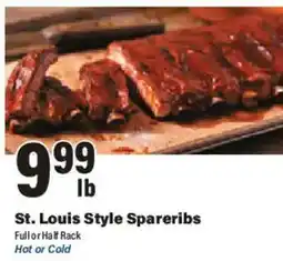 Big Y St. Louis Style Spareribs offer