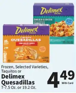 Food City Delimex Quesadillas offer