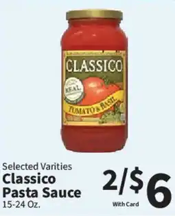 Food City Classico pasta sauce offer