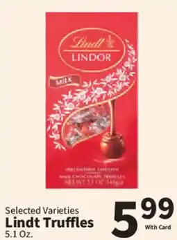 Food City Lindt Truffles offer