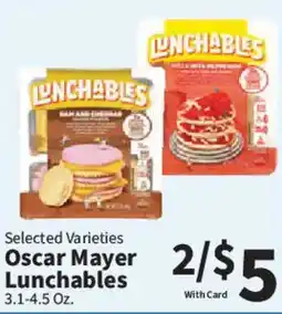 Food City Oscar Mayer Lunchables offer
