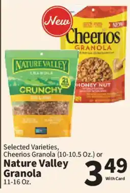 Food City Cheerios Granola or Nature Valley Granola offer
