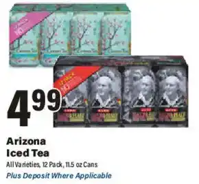 Big Y Arizona Iced Tea offer