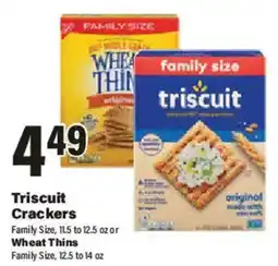 Big Y Triscuit Crackers offer