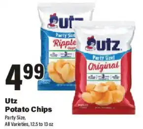 Big Y Utz Potato Chips offer