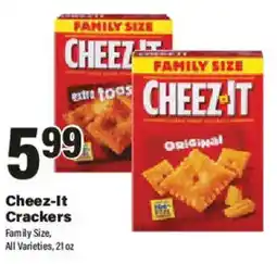 Big Y Cheez-it Crackers offer