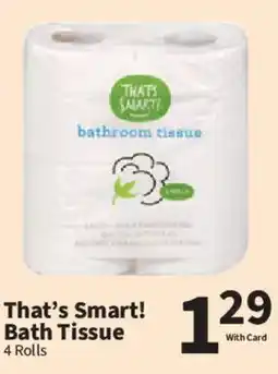 Food City That's Smart! Bath Tissue offer