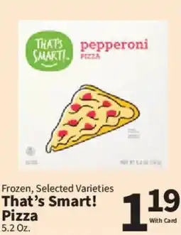 Food City That's Smart! Pizza offer