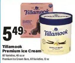 Big Y Tillamook Premium Ice Cream offer