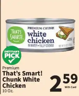 Food City That's Smart! Chunk White Chicken offer