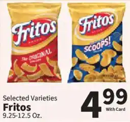 Food City Selected Varieties Fritos offer
