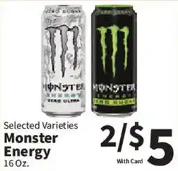 Food City Monster Energy offer
