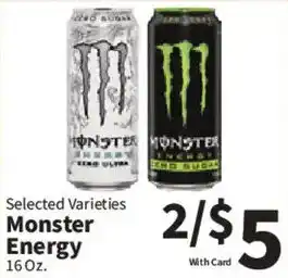Food City Monster Energy offer