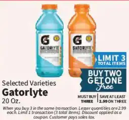 Food City Gatorlyte offer