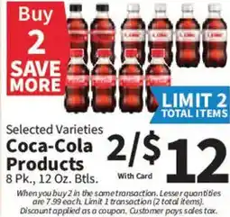 Food City Coca-Cola Products offer