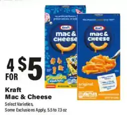 Big Y Kraft Mac & Cheese offer