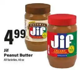 Big Y Jif Peanut Butter offer