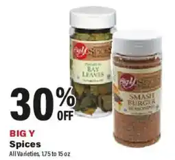 Big Y Big Y Spices offer