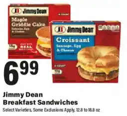 Big Y Jimmy Dean Breakfast Sandwiches offer