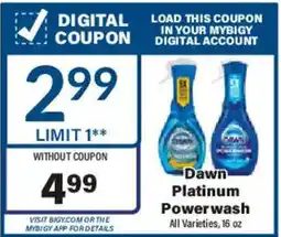 Big Y Dawn Platinum Powerwash offer
