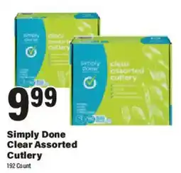 Big Y Simply Done Clear Assorted Cutlery offer