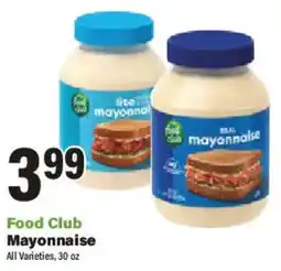 Big Y Food Club Mayonnaise offer