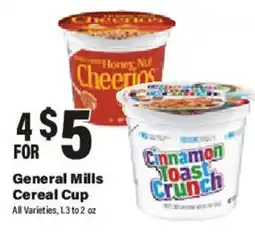 Big Y General Mills Cereal Cup offer