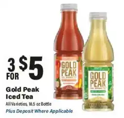 Big Y Gold Peak Iced Tea offer
