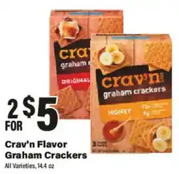 Big Y Crav'n Flavor Graham Crackers offer
