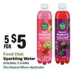 Big Y Food Club Sparkling Water offer