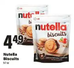 Big Y Nutella Biscuits offer