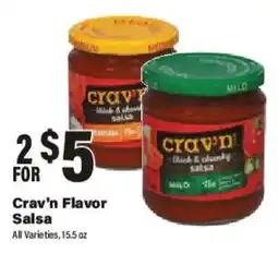 Big Y Crav'n Flavor Salsa offer