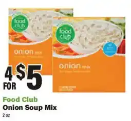Big Y Food Club Onion Soup Mix offer