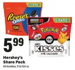Big Y Hershey's Share Pack offer