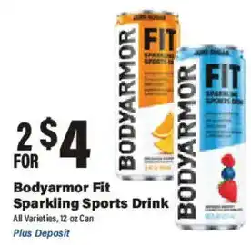 Big Y Bodyarmor Fit Sparkling Sports Drink offer